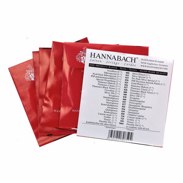 Hannabach 827SHT Flamenco Red