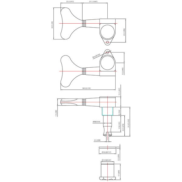 Grover 144N Mini Bass Machines