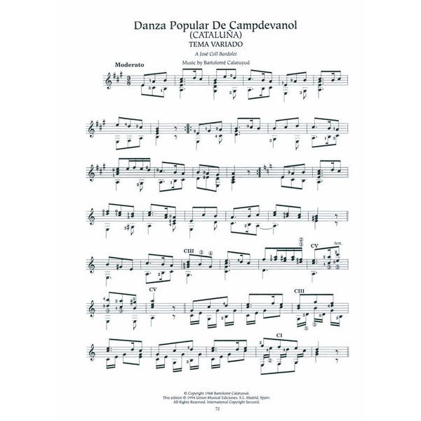 Music Sales Calatayud Guitar Music