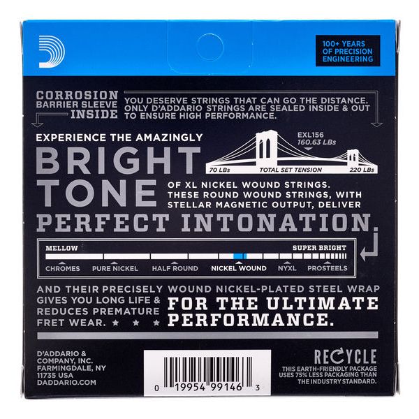 Daddario EXL156