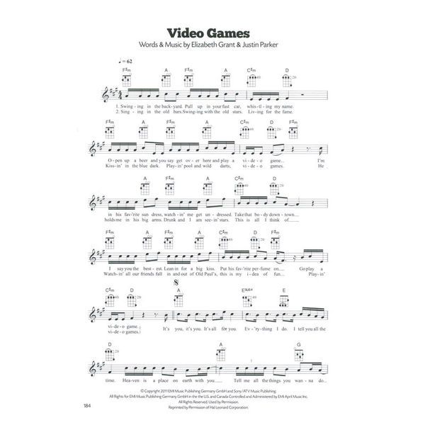 Wise Publications 101 Hits For Ukulele The Red