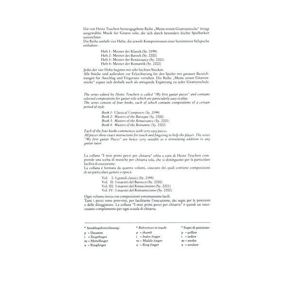 Ricordi Meine ersten Gitarrenstücke 2