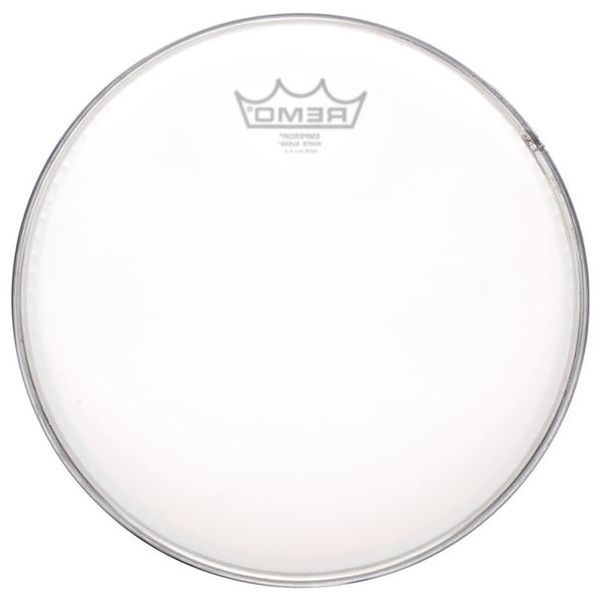 Remo 10" Emperor White Suede