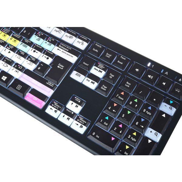 Logickeyboard Astra 2 Davinci Resolve UK PC