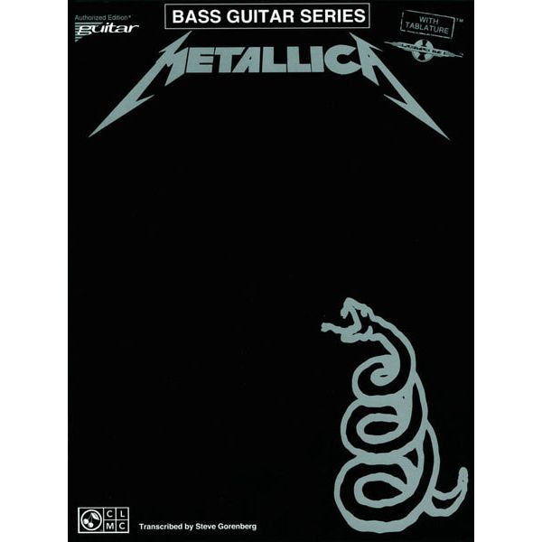 Cherry Lane Music Company Metallica Black Album Bass