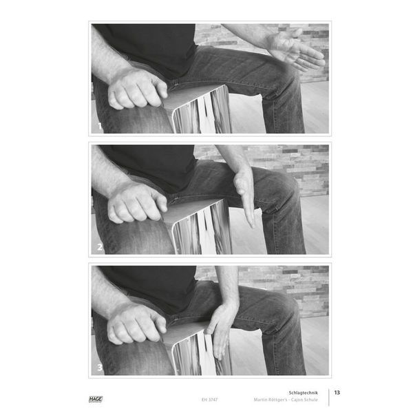 Hage Musikverlag Cajon Schule