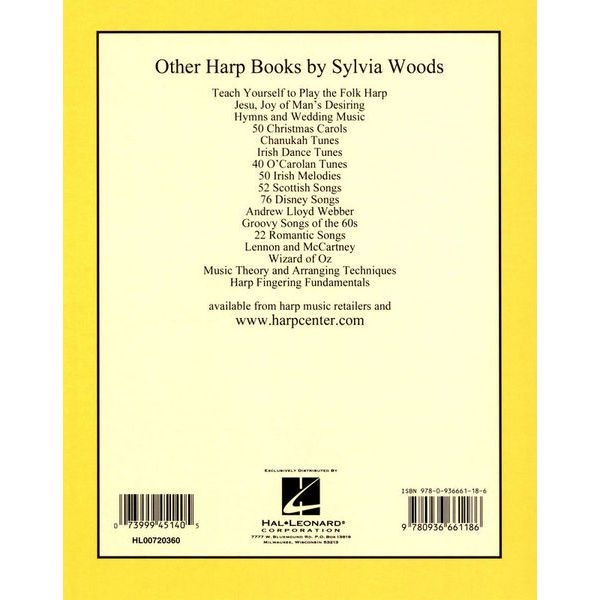 Hal Leonard Pachelbel Canon Harp