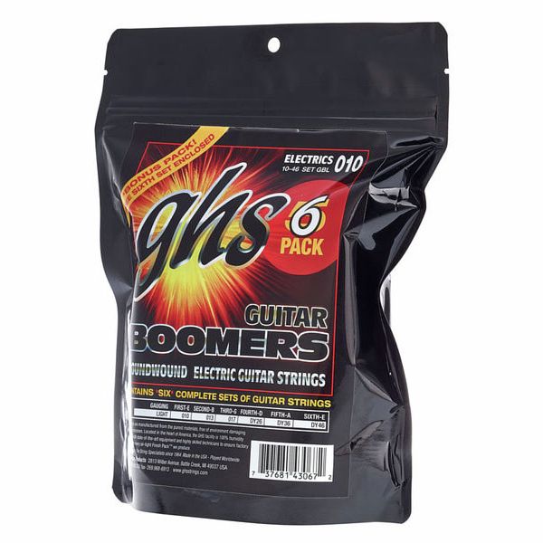 GHS Gbl Boomers Light 10-46 6-Pack