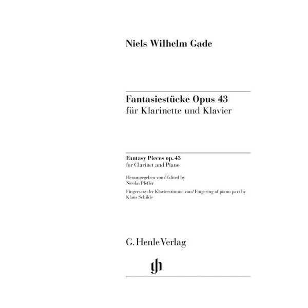 Henle Verlag Gade Fantasiestücke op. 43