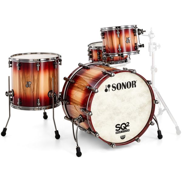 Sonor SQ2 1up1down Candy Red over AM