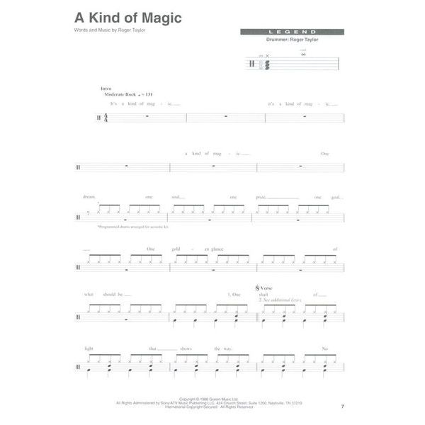 Hal Leonard Drum Play-Along Queen