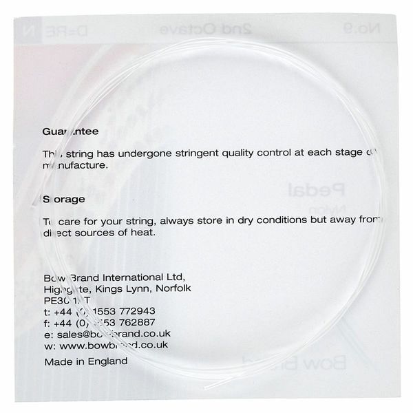 Bow Brand Pedal Artist Nylon 2nd D No.9