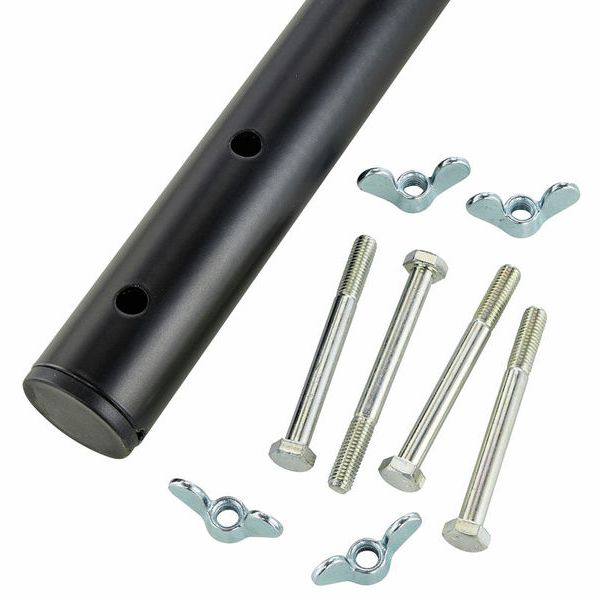 Stageworx Stair Railing 3 - 4 Steps Bk