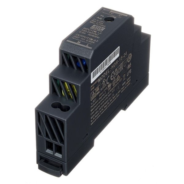 MeanWell HDR-15-24 Power Supply 0,63A