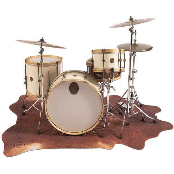 Drum N Base Vegan Cow Betsy Drum Rug