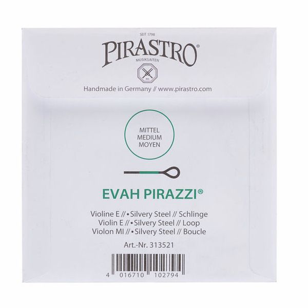 Pirastro Evah Pirazzi E Violin 4/4 LP