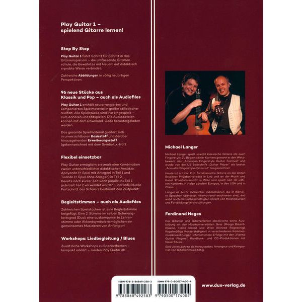 Edition Dux Play Guitar Gitarrenschule 1