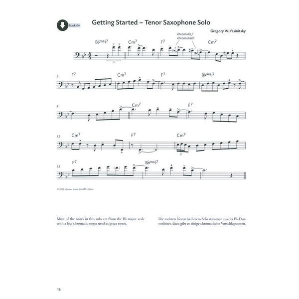 Advance Music Improvisation 101 Bass Clef