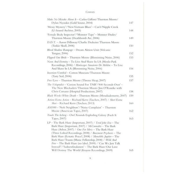 Omnibus Press Thurston Moore We Sing A New