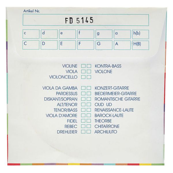Kürschner FD5145 Tenor / Bass Gamba Str.