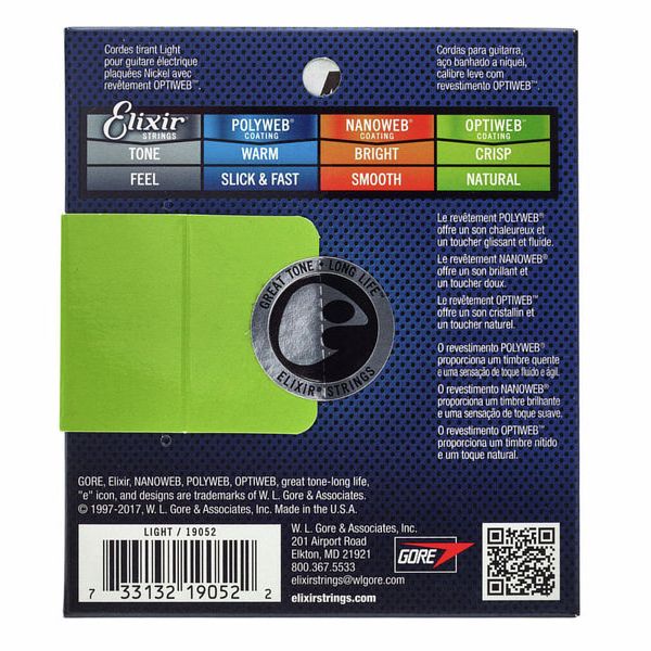 Elixir Optiweb 19052 Light