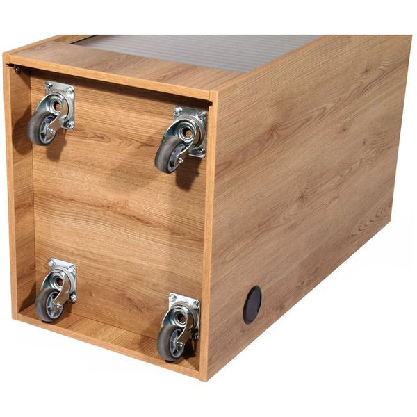 Thon Studio L-Rack 17U Media oak