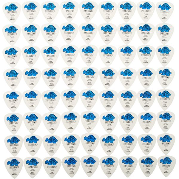 Dunlop Tortex Wedge 1mm Blue