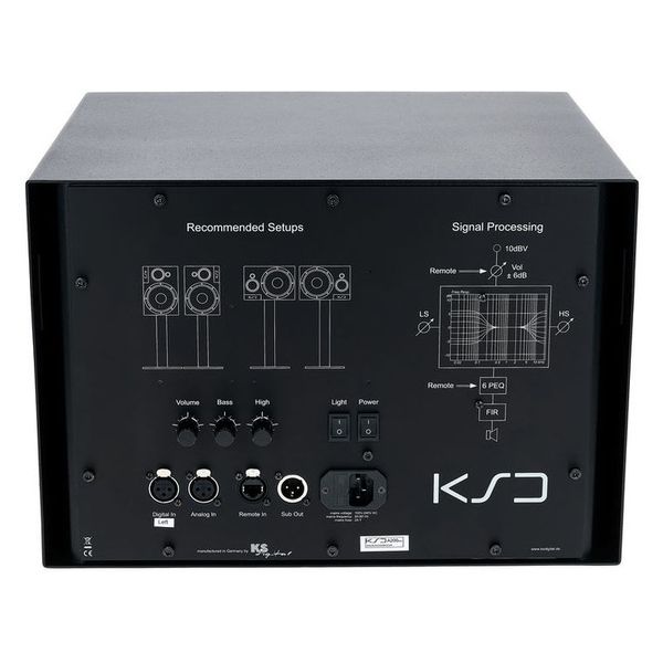 KS Digital A200 MK2 BK left