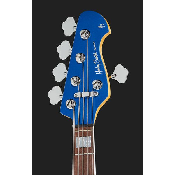 Harley Benton Enhanced MJ-5EB Lake Bl w/Bag