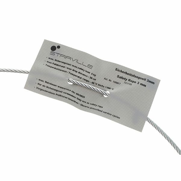 Stairville Safety 60cm/3mm 5kg