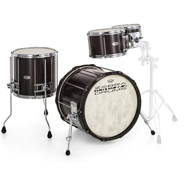 Zebra Drums Studio London Plane Tree Set