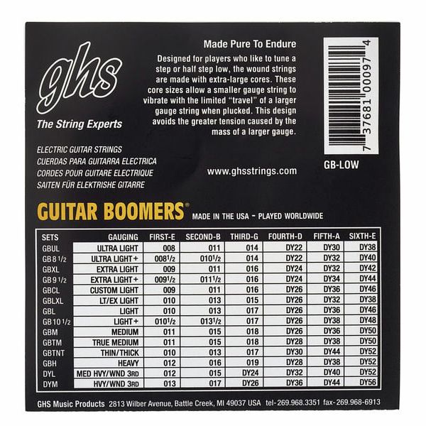 GHS GB-Low Boomers