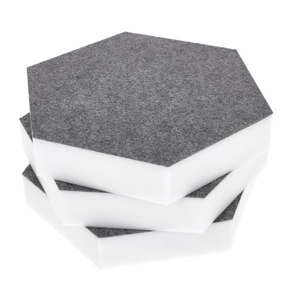 t.akustik Hexagon Melamine Grey 50