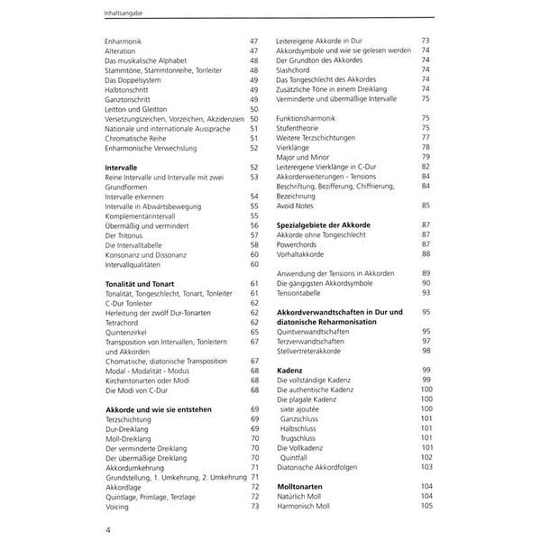 Leu Verlag Harmonielehre und Songwriting