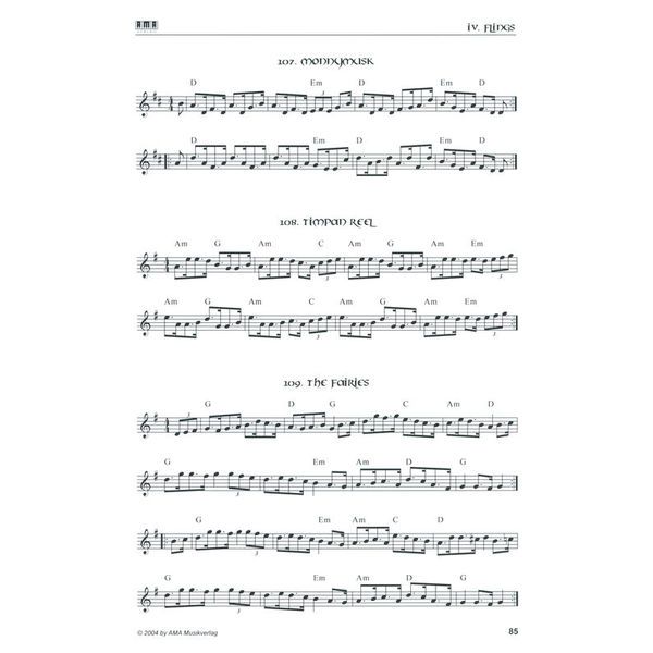 AMA Verlag Irish Reel Book