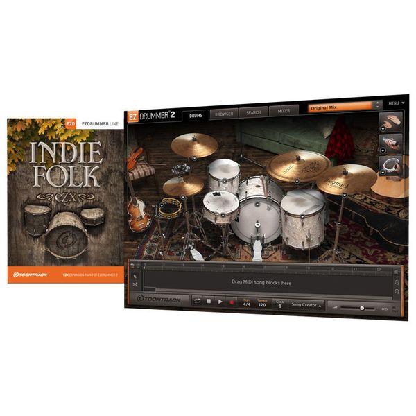 Toontrack EZX Indie Folk