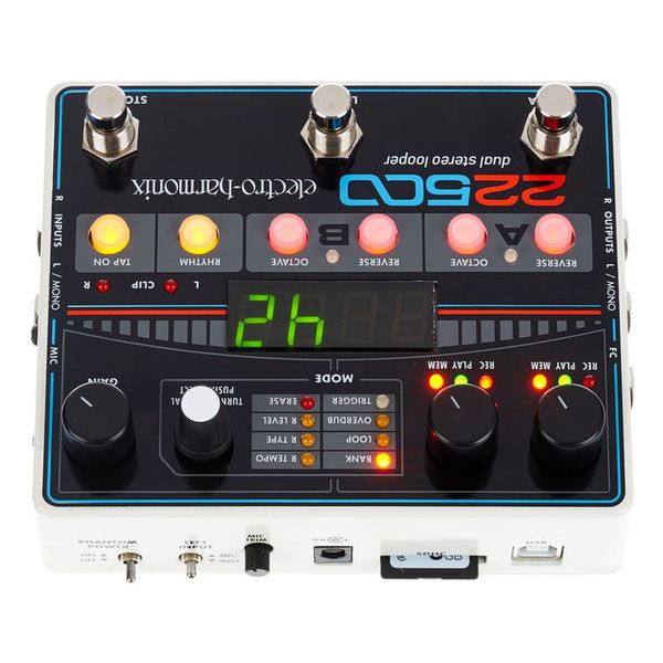 Electro Harmonix 22500 Dual Stereo Looper