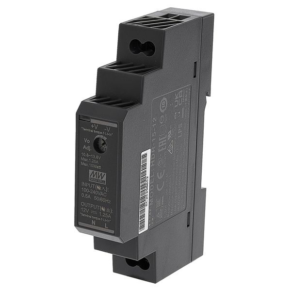 MeanWell HDR-15-12 Power Supply 1,25A
