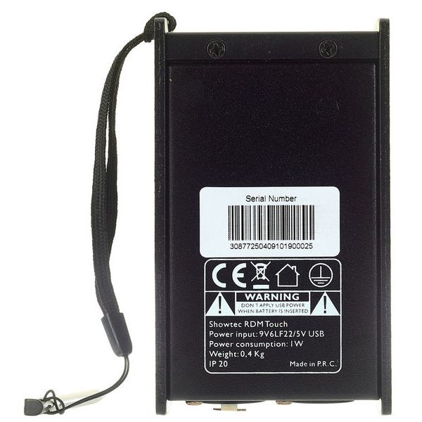 Showtec RDM Touch Tester & Analyser