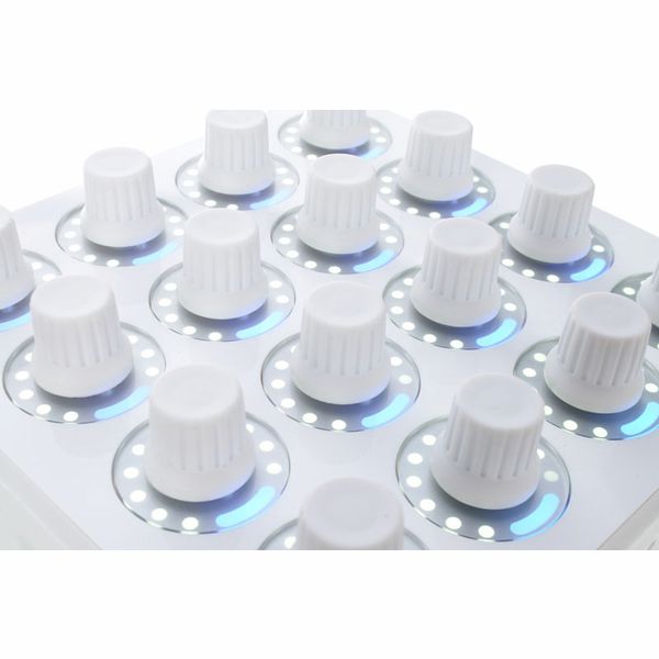 DJ Techtools Midi Fighter Twister white