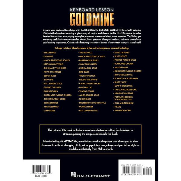 Hal Leonard Keyboard Lesson: 100 Blues