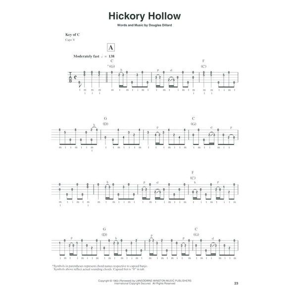 Hal Leonard Banjo Play-Along Bluegrass