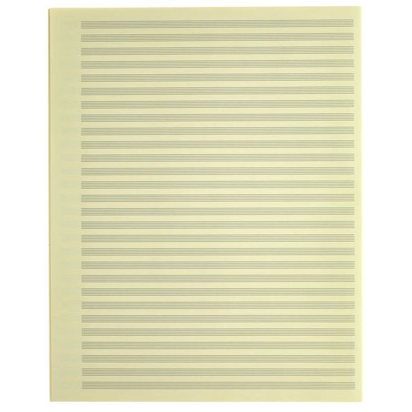 Star Sheet Music Paper Quart 5,5 mm