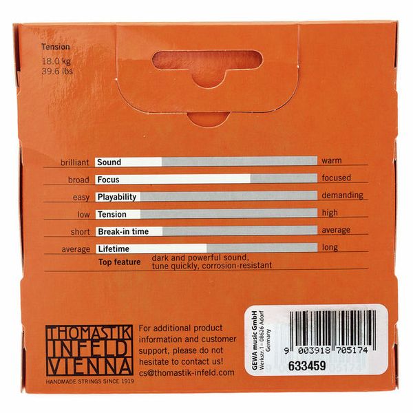 Thomastik AL100 Alphayue Violin 1/4