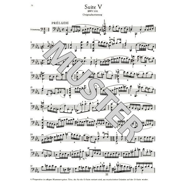 Brenreiter Bach Sechs Suiten BWV1007-1012