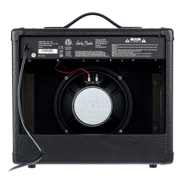 Harley Benton SC-450 BK Classic Serie Bundle