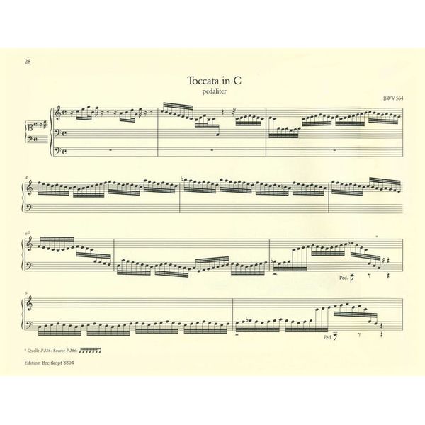 Breitkopf & Hrtel Bach Smtliche Orgelwerke 4