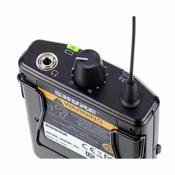 Shure P3RA PSM 300 H20