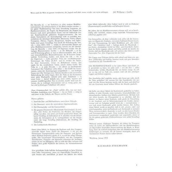 Richard Stegmann Elementarschule für Tuba