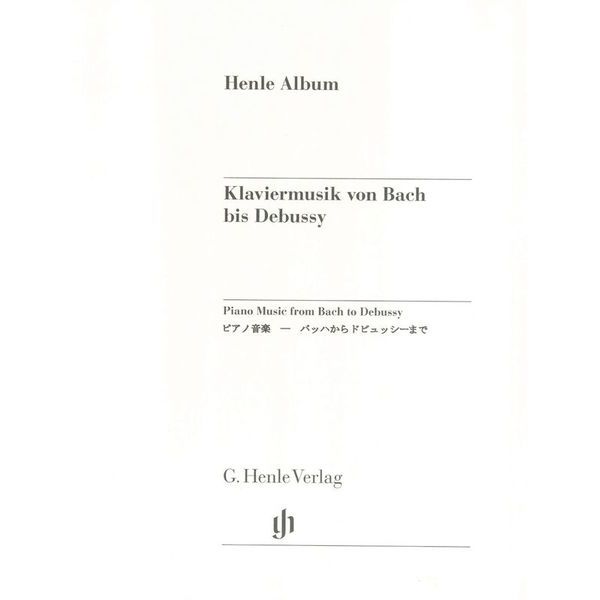 Henle Verlag Henle Album Klaviermusik